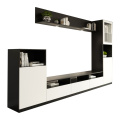 Nordic TV cabinet black and white modern