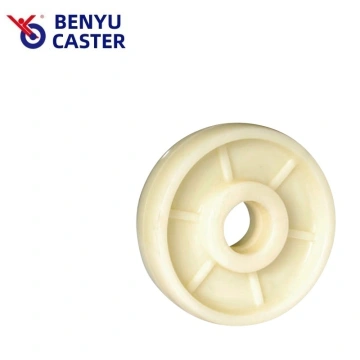 2 Pcs 200 Mm Rubber Pallet Truck Wheels – Steering Wheels With Ball Bearings