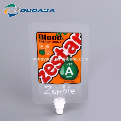 Pouch Juice Packaging Apple Juice Beverage Pouch