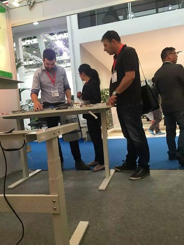 adjustable  height desk