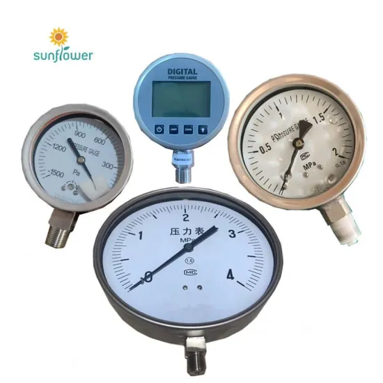 200mm Bourdon Tube Pressure Gauge: Large Movement Precision Instrument