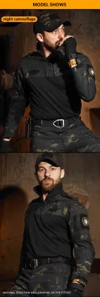 HAN WILD Men's Cycling Frog Suit Training T-Shirt