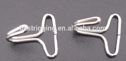 Double Steel flat J U S Shape Hanging Hooks