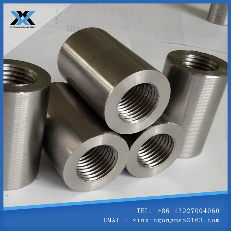 Steel straight thread sleeve