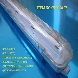 T5 Non Corrosive Light Fitting IP65