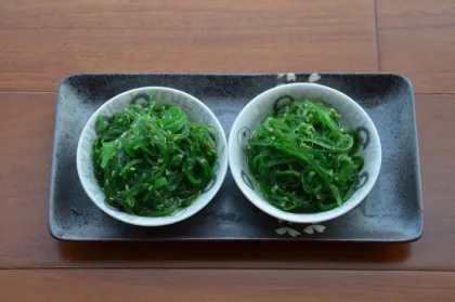 Japan frozen seaweed salad hiyashi salada wakame