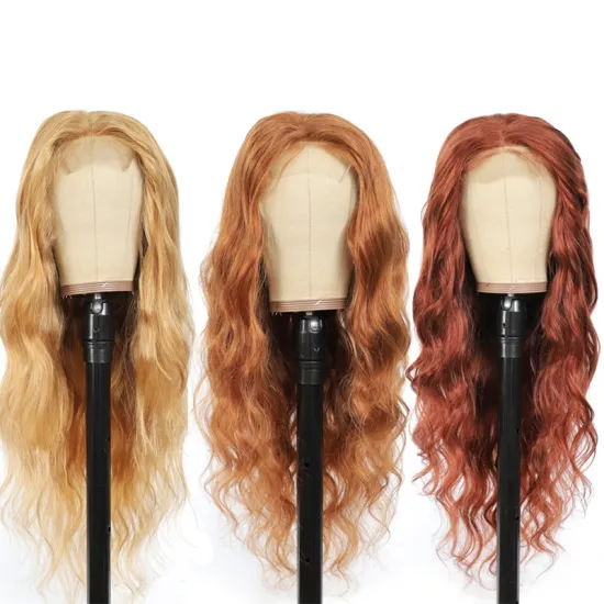 X-TRESS Body Wave 8"-28" Remy Brazilian 100% Human Hair Lace Front Wigs For Women 180% Density HD Lace Wigs With Baby Hair