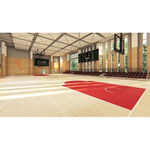 FIBA certificated sports wooden floor