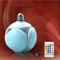 Lámpara de fútbol de dientes azules inalámbricos inteligentes plegables