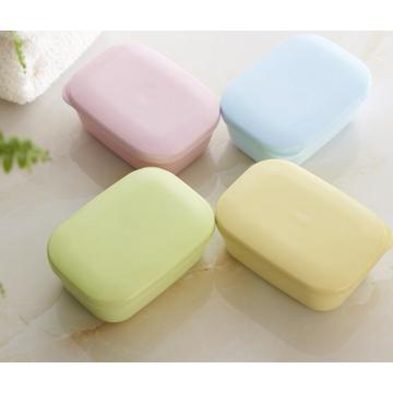 Plastic travel soap box