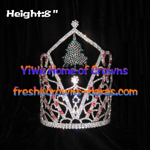 8inch Wholesale Christmas Tree Crown Christmas Crown