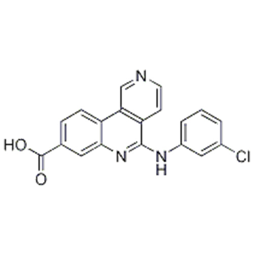 Acido 5 - [(3-clorofenil) ammino] -Benzo [c] -2,6-naftiridina-8-carbossilico CAS 1009820-21-6