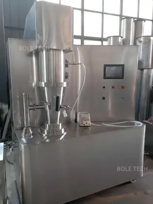 FL-200 PLC control fluidized bed granulator machine