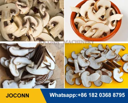 Multi-Purpose Shiitake Mushroom Cutter Machine - White Mushroom Processing Equipment