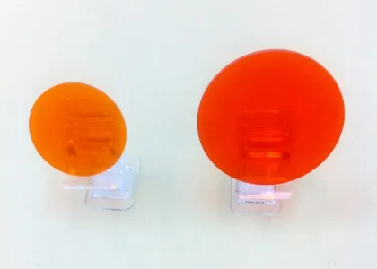 580nm Orange Colored Glass Filter
