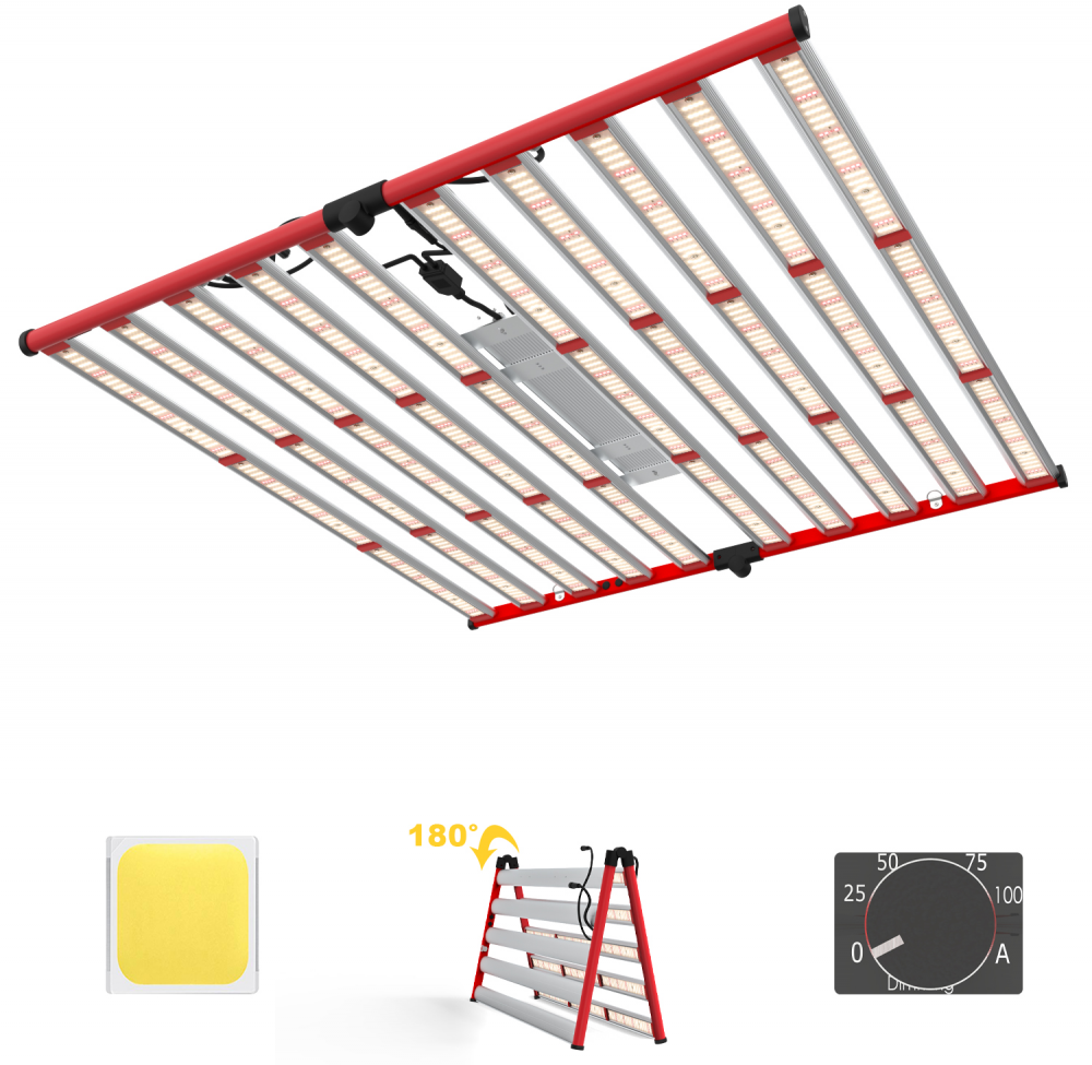 Spectrum completo de 1000W LED Grow Light Fast envío