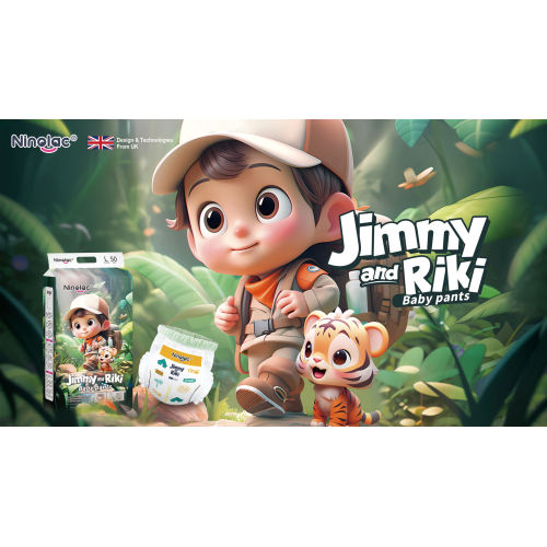 Pañales suaves desechables de alta absorbencia para niños.