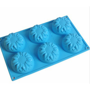 Silicone Sun Flower Shaped Cake Mould