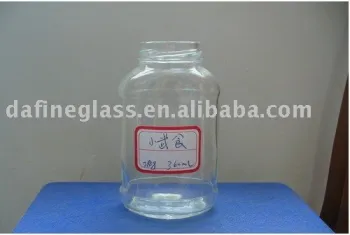 supply canned/tinned food glass jar 360ml