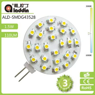 Led SMD lamps IP44 G4 24SMD3528