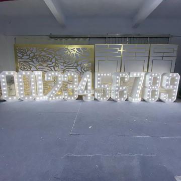 4ft-5ft LED Electronic Signs and Light-Up Letters for Wedding and Party Decorations