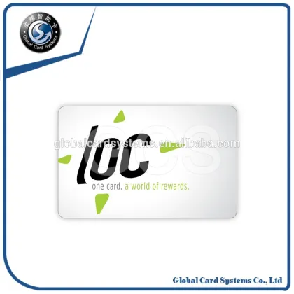 plastic id card overlay hologram programmable rfid card