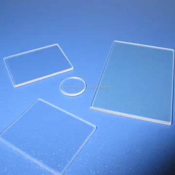 Fused Silica Quartz Glass Optical High Power Laser Protective Window Flat Lens JGS1