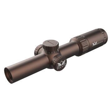 Kuiper 1.2-6x24 SFP LPVO Hunting Scope: 5 Level Red & Green Illumination
