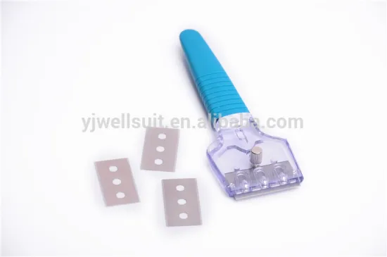 Cleaning handle ice scraper with soft grip