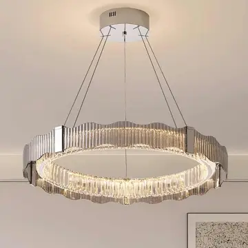 Modern Luxury Lighting: Crystal Chandeliers, French Glass Lights for Living Room, Dining Room & Bedroom