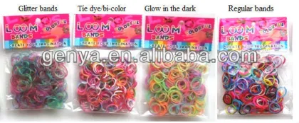 Fashion fun loom rubber band
