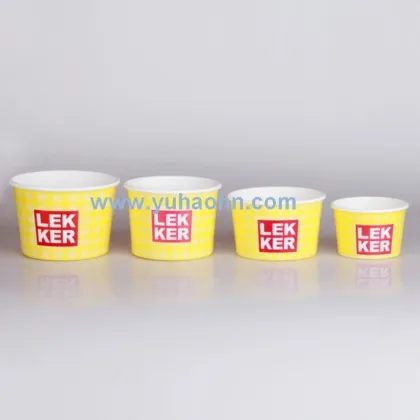 Simple Design Ice Cream Cup 120ml