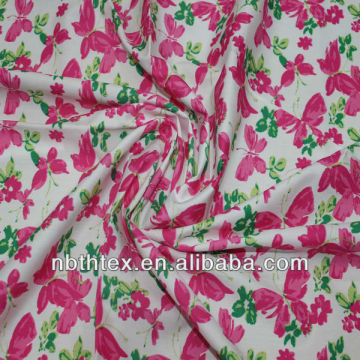 100% cotton printed poplin fabric for dress