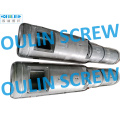 45/90 Twin Conical Screw and Barrel for PVC Pipe, Sheet, Profile