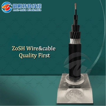 Cable enrollable resistente a la abrasión para entornos hostiles