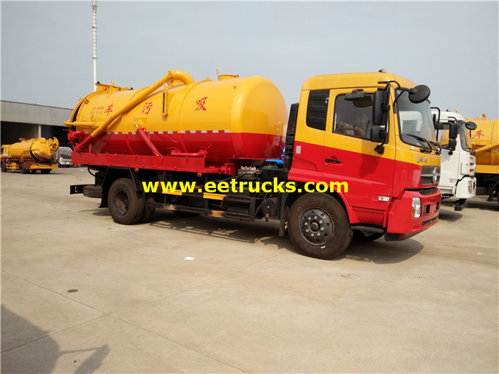 11000L Ordure Vacuum Tanker Trucks