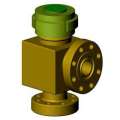 Ang Oilfielfe Wellhead Mud Valve Pluver Stoke Balve