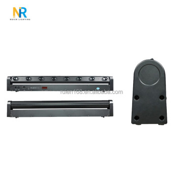 RUIEN Stage Bar RGB LED Light: 8 Eye Moving Rhythm Laser Shaking Head Line Scanning Light for Events and Stage Use