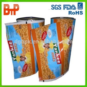 snack packaging plastic roll film