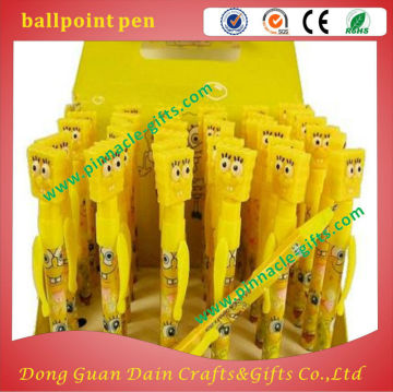 PLASTIC Ballpoint Pen /MARK Pen/Cartoon Spongebob Pen