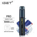 Iget Pro desechable vape 5000 bocanadas al por mayor de Australia