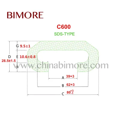 Bimore Escalator Rubber Handrail - Escalator Spare Parts