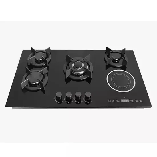 High-Quality 4 Gas 1 Electric Burner Glass Stove - Zhongshan Nuoyi New Design