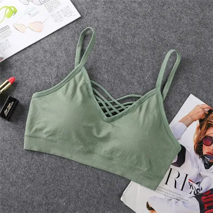 Seamless Yoga Gym Sport Bra Vest for Women