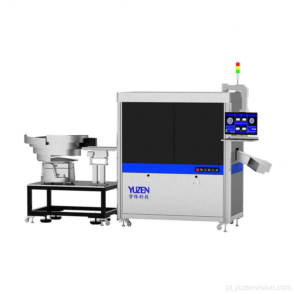 Sistema de inspeção de visão de capital