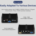Dual Lan Dual Com Fanless Industrial PC