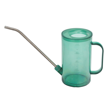 Indoor Stainless Steel Watering Kettle for Plants, 1L with Long Spout