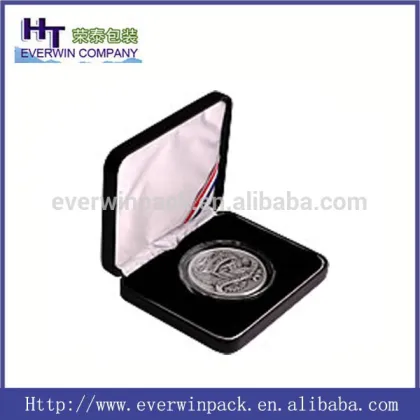 custom top hot sale flocking plastic badge case