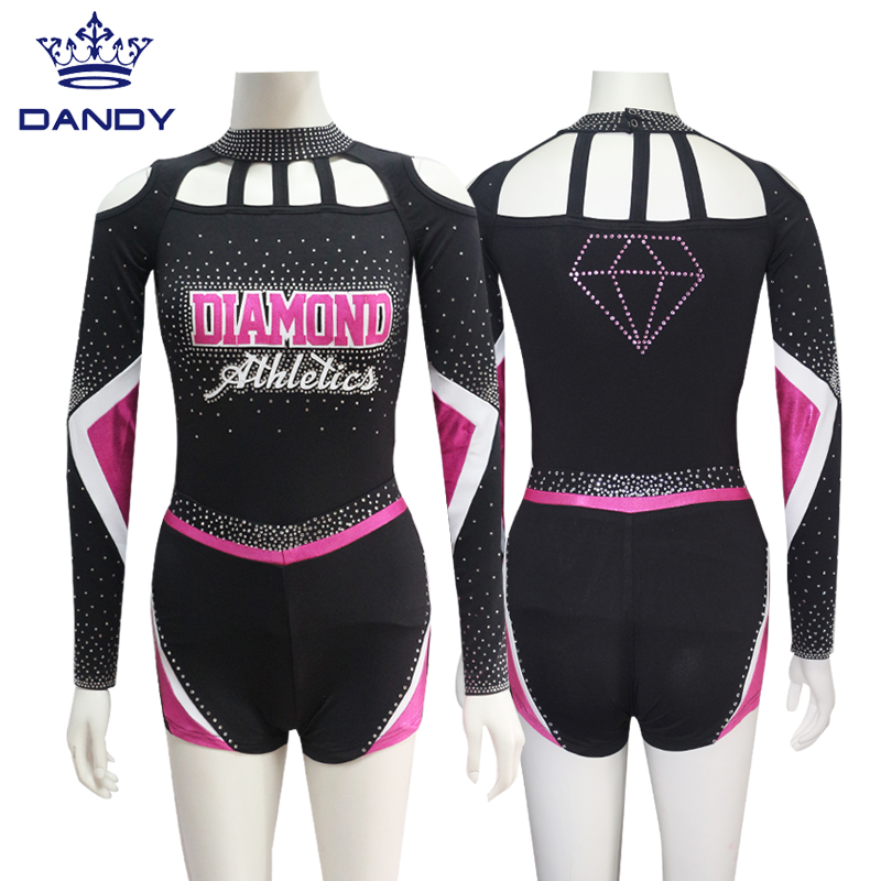 black cheerleading uniform