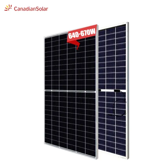 Canadian Bifacial Wholesale Solar Panels 640W-670W Double-Sided